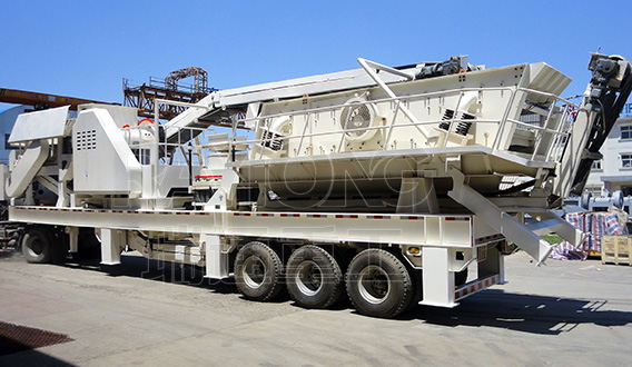 Mobile Jaw Crushing Plant