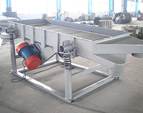 Linear vibrating screen