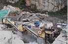 Stone crushing plant